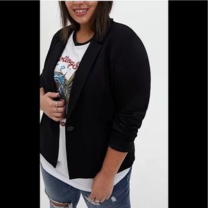 Torrid Plus size 1 Black Suite Jacket